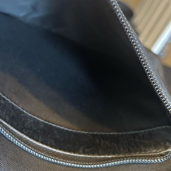 Gucci Diana Cloth & Leather Bamboo Black Women's Bag Excellent Condition - Picture 13 of 16